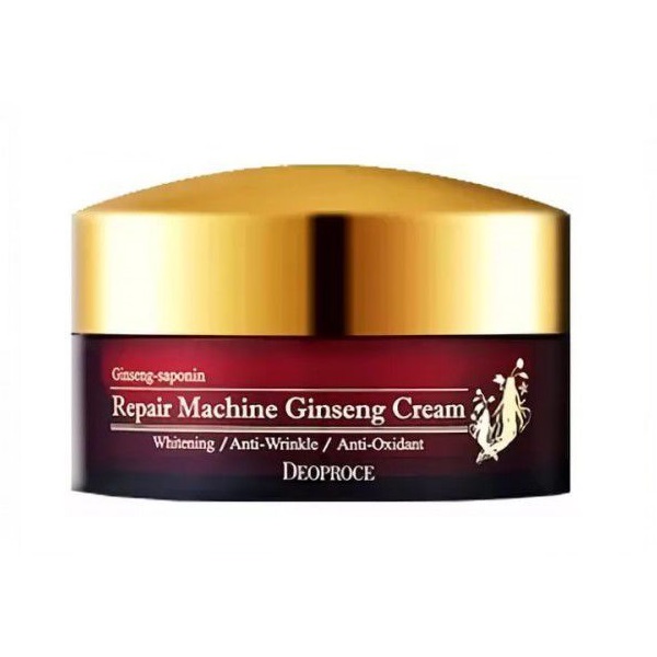 крем с женьшенем deoproce multi-function repair machine ginseng cream